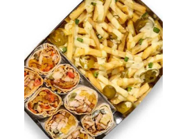 PITA - The Shawarma Revolution Combo Platter - Fries Edition For Rs.1499/-
